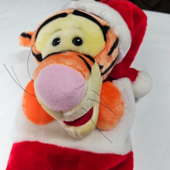 VTG Tigger Collectible 3D Plush Christmas Stocking - Disney's Pooh and Friends - Picture 2 of 10
